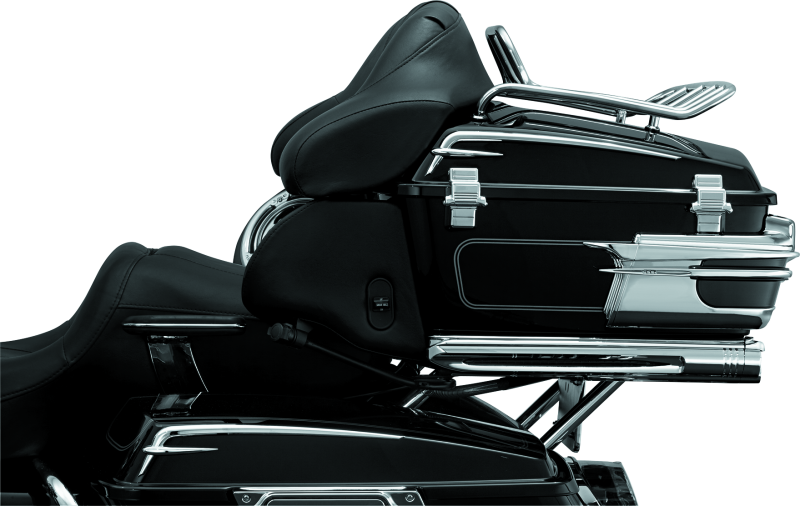 Kuryakyn 8973 - KUR8973 - Kuryakyn Quick Adjust Relocator For Tour Pak 97-13 Touring Models Chrome - Shipped in Europe - Tuningsupply.com