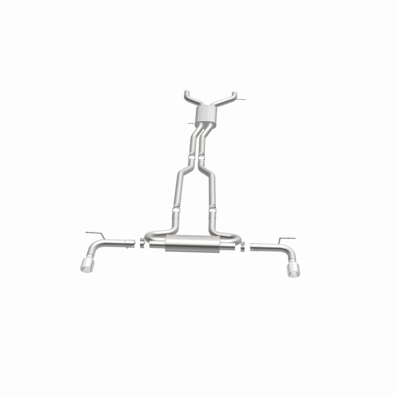 Magnaflow 15085 - MAG15085 - MagnaFlow 07 Audi Q7 V8 4.2L Dual Split Rear Exit Stainless Cat-Back Perf Exhaust - Shipped in Europe - Tuningsupply.com