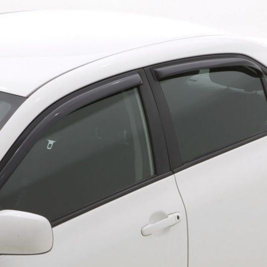 AVS 194073 - AVS194073 - AVS 09-13 Toyota Corolla Ventvisor In-Channel Front & Rear Window Deflectors 4pc - Smoke - Shipped in Europe - Tuningsupply.com