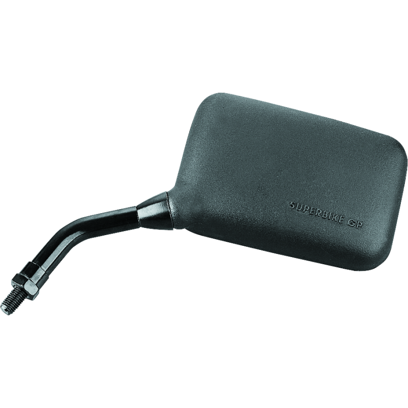 BikeMaster 600031 - BKM600031 - BikeMaster Superbike AX Mirror 10mm - Left - Black - Shipped in Europe - Tuningsupply.com