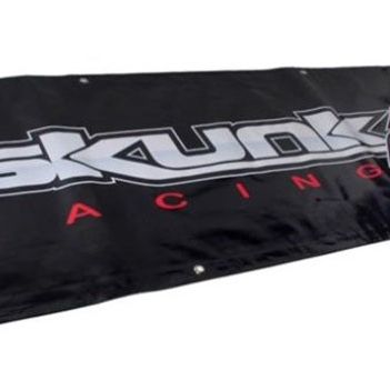Skunk2 Racing 836-99-1443 - SKK836-99-1443 - Skunk2 5 FT. Vinyl Shop Banner (Black) - Shipped in Europe - Tuningsupply.com