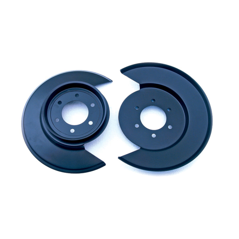Rugged Ridge 11212.01 - RUG11212.01 - Rugged Ridge 77-78 Jeep CJ Black Disc Brake Dust Shield - Shipped in Europe - Tuningsupply.com