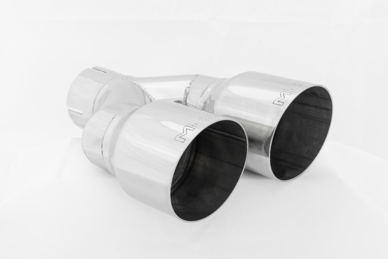 MBRP PT5171 - MBRPT5171 - MBRP Universal T304 SS Dual Tip 3.5in OD/2.5in Inlet - Shipped in Europe - Tuningsupply.com