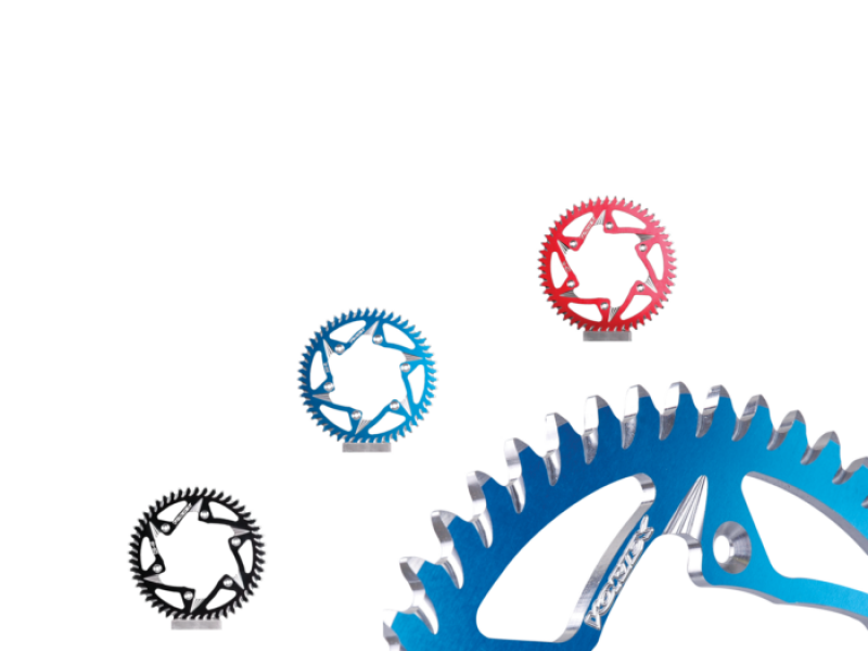 Vortex Racing - VTX767S-43 - Vortex Racing Steel Rear Sprocket 530 43 Tooth- Black - Shipped in Europe - Tuningsupply.com