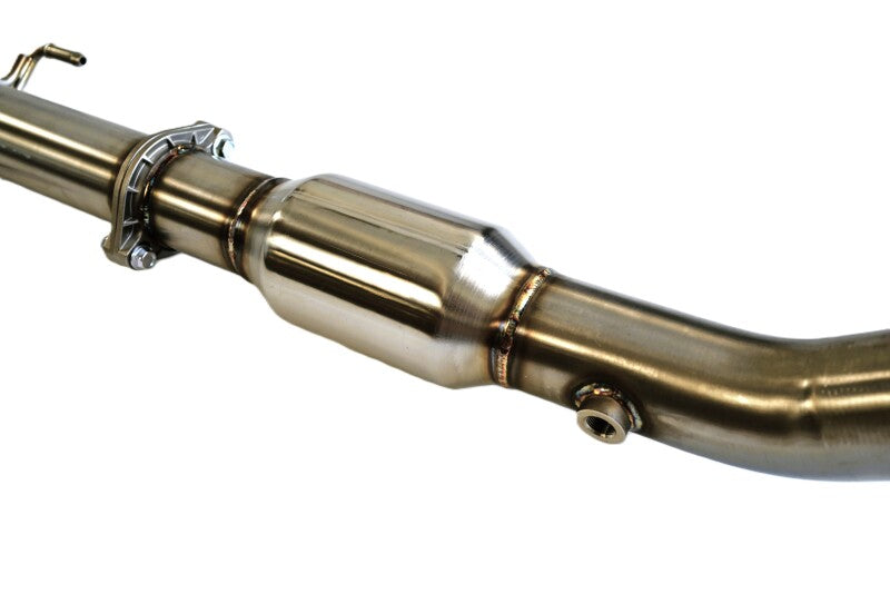 Invidia HS22TGCFPCEA3L - INVHS22TGCFPCEA3L - Invidia 2022+ Toyota GR Corolla Front Pipe w/ High Flow Cat - Shipped in Europe - Tuningsupply.com