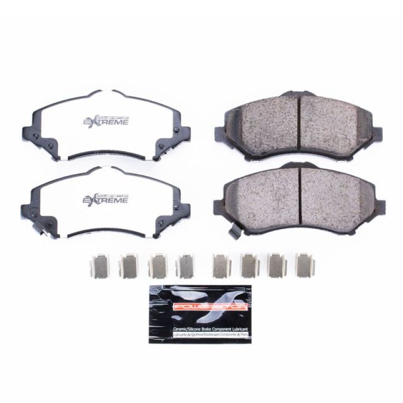 PowerStop Z36-1273 - PSBZ36-1273 - Power Stop 07-18 Jeep Wrangler Front Z36 Truck & Tow Brake Pads w/Hardware - Shipped in Europe - Tuningsupply.com
