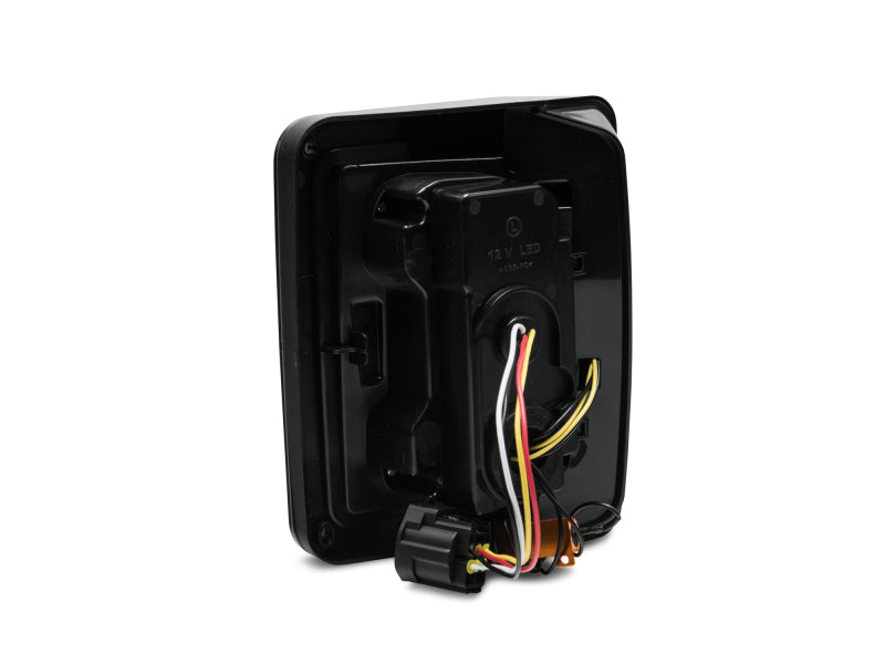 Raxiom J106751 - RAXJ106751 - Raxiom 07-18 Jeep Wrangler JK LED Tail Lights- Black Housing (Smoked Lens) - Shipped in Europe - Tuningsupply.com