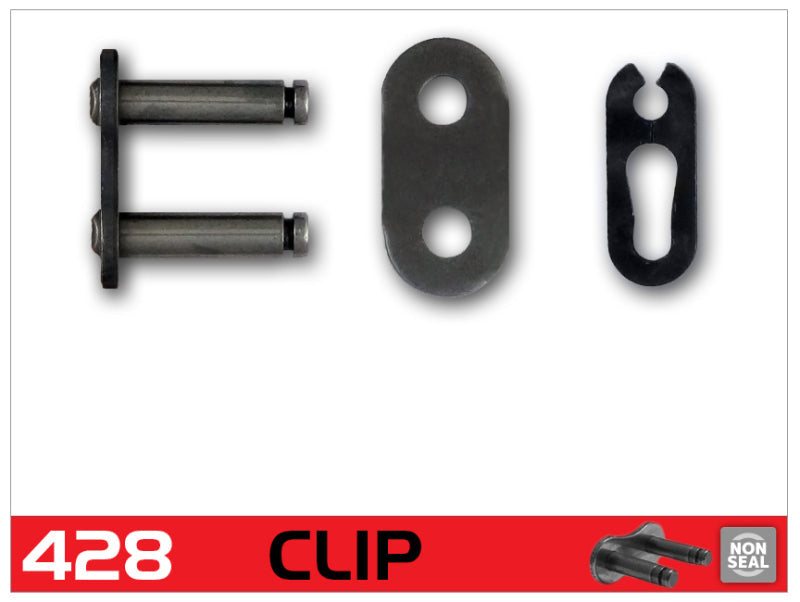RK Chain 428-CL - RKC428-CL - RK Chain 428 Clip Link - Natural - Shipped in Europe - Tuningsupply.com