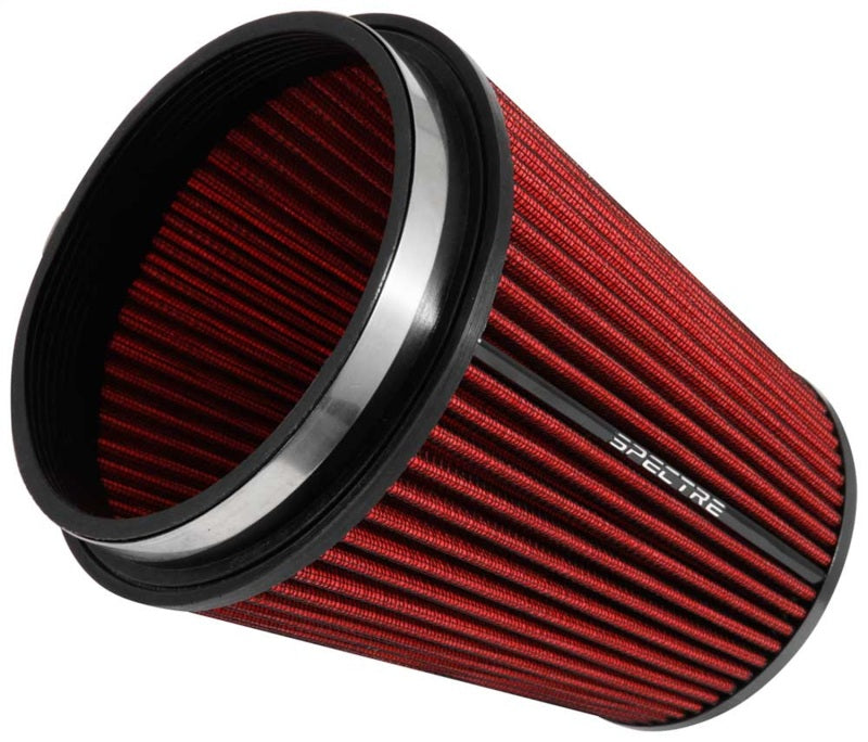 Spectre HPR9891 - SPEHPR9891 - Spectre HPR Conical Air Filter 6in. Flange ID / 7.719in. Base OD / 8.5in. Tall - Red - Shipped in Europe - Tuningsupply.com