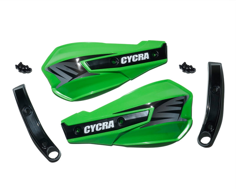 Cycra 1CYC-1029-72 - CYC1CYC-1029-72 - Cycra Vortex Replacement Hand Shields w/Abrasion Guards - Green - Shipped in Europe - Tuningsupply.com