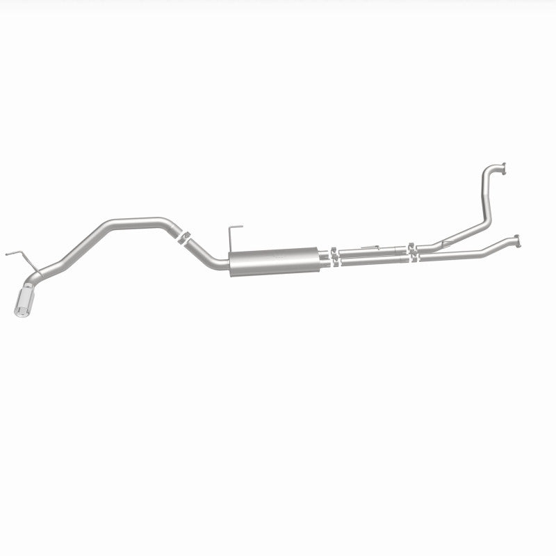 Magnaflow 19421 - MAG19421 - MagnaFlow CatBack 07-15 Nissan Titan V8 LGAS/LFLEX Single MF Polished Stainless Exhaust - Shipped in Europe - Tuningsupply.com