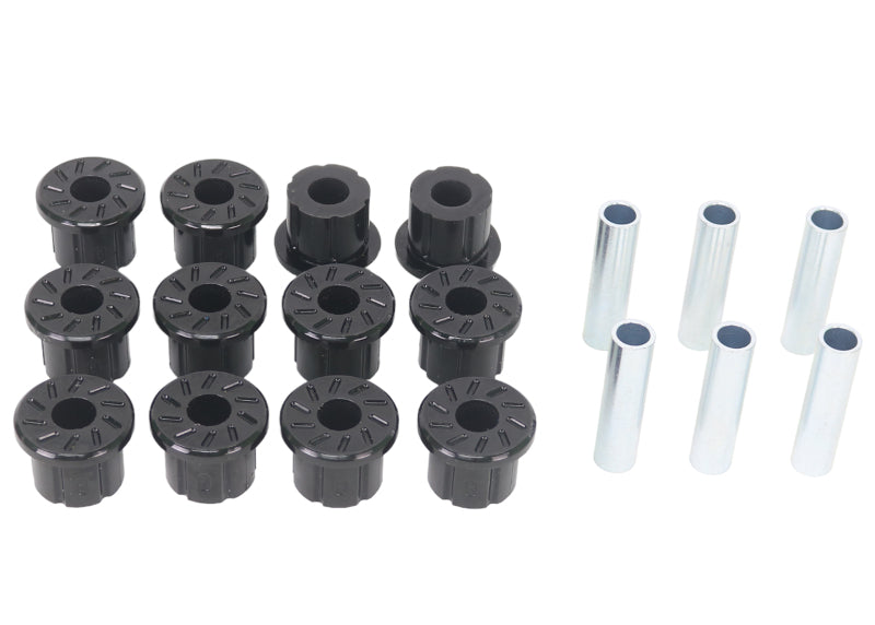 Whiteline W73477 - WHLW73477 - Whiteline 1967-1972 GMC K15/K1500 Pickup Leaf Spring - Bushing Kit - Shipped in Europe - Tuningsupply.com