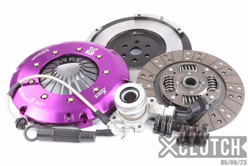 XCLUTCH XKFD24640-1A - XCLXKFD24640-1A - XClutch 13-18 Ford Focus ST 2.0L Stage 1 Sprung Organic Clutch Kit - Shipped in Europe - Tuningsupply.com