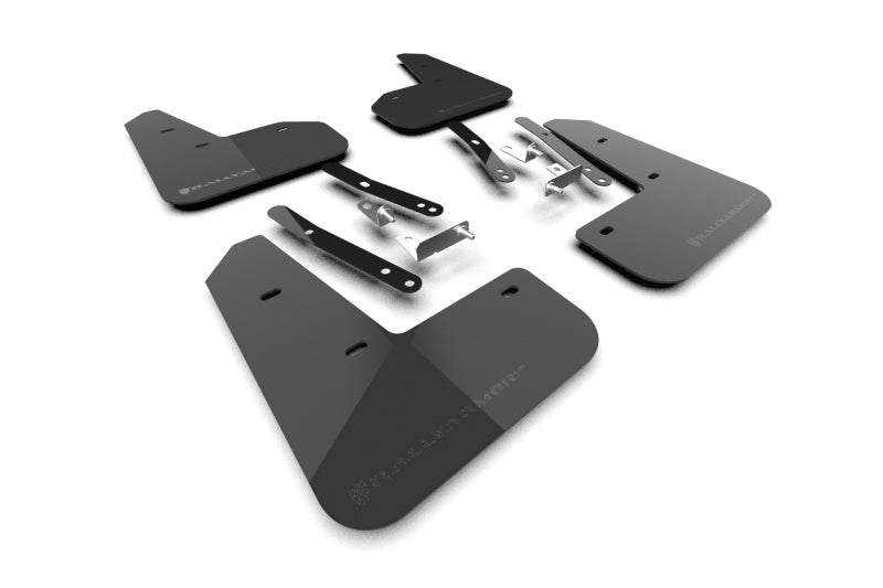 Rally Armor MF140-UR-BLK-MBK - RALMF140-UR-BLK-MBK - Rally Armor 2027 Kia EV5 Black Mud Flap - Metallic Black Logo - Shipped in Europe - Tuningsupply.com