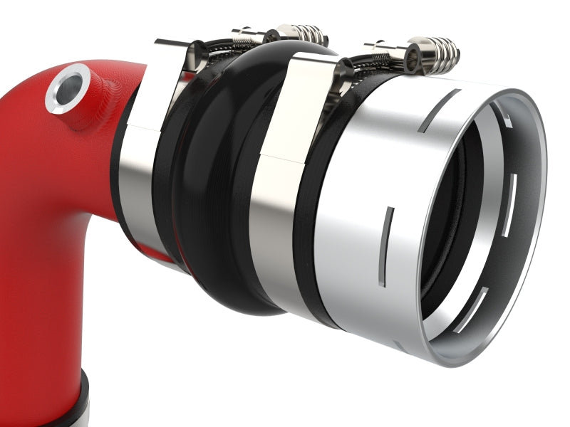 aFe 46-20684-R - AFE46-20684-R - aFe 23-25 Ford F250/F350 Super Duty V8-6.7L BladeRunner Aluminum Hot & Cold Charge Pipe Kit - Red - Shipped in Europe - Tuningsupply.com