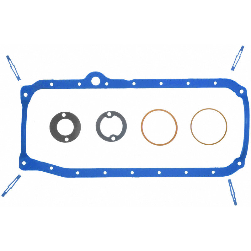 Fel-Pro OS34500R - FELOS34500R - Fel-Pro 85-86 Chevy C10 Engine Oil Pan Gasket Set - PermaDry Molded Rubber Oil Pan SnapUps Included - Shipped in Europe - Tuningsupply.com