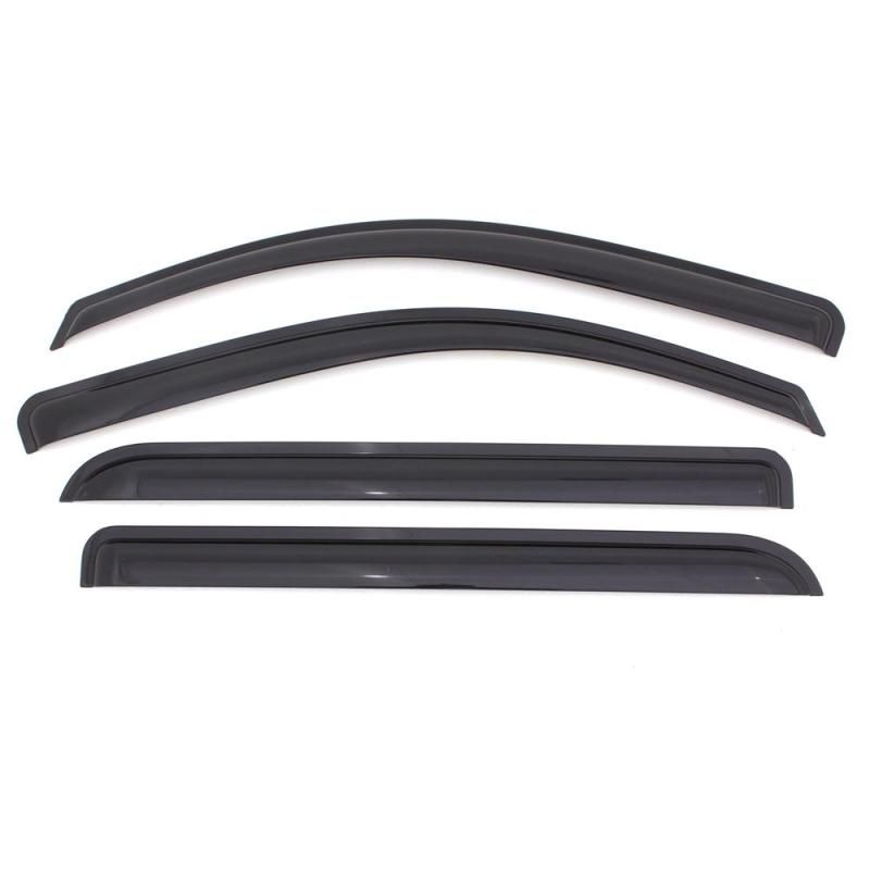 AVS 94423 - AVS94423 - AVS 99-11 Ford Ranger (Fixed Window) Ventvisor Outside Mount Window Deflectors 4pc - Smoke - Shipped in Europe - Tuningsupply.com