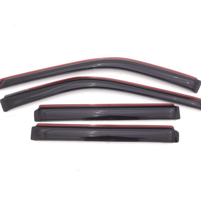 AVS 194293 - AVS194293 - AVS 11-18 Ford Explorer Ventvisor In-Channel Front & Rear Window Deflectors 4pc - Smoke - Shipped in Europe - Tuningsupply.com