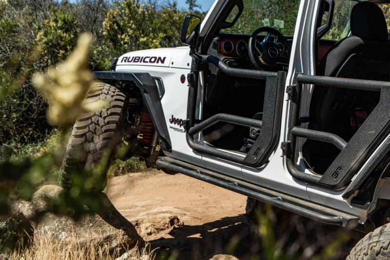 Body Armor 4x4 - BODJL-6154 - Body Armor 4x4 2018+ Jeep Wrangler JL Gladiator JT Tube Doors Front Pair - Shipped in Europe - Tuningsupply.com