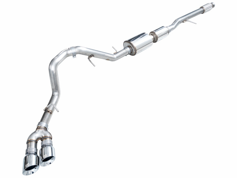 AWE Tuning 3015-32008 - AWE3015-32008 - AWE Tuning 2021+ GMC Suburban/Yukon XL 5.3L 0FG Side Exit Catback Exhaust - Chrome Silver Tips - Shipped in Europe - Tuningsupply.com