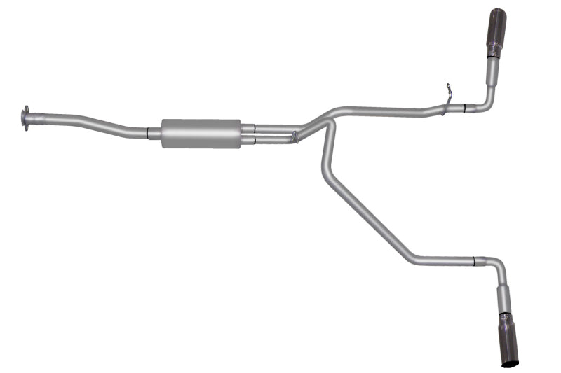 Gibson 5587 - GIB5587 - Gibson 15-22 Chevrolet Colorado LT 2.5L 2.25in Cat-Back Dual Extreme Exhaust - Aluminized - Shipped in Europe - Tuningsupply.com