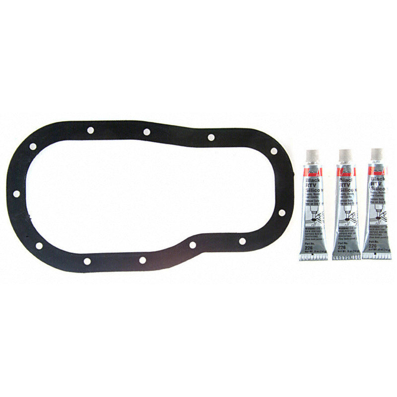 Fel-Pro OS30752 - FELOS30752 - Fel-Pro 03-24 Toyota 4Runner Engine Oil Pan Gasket Set - High-Temperature Rubber-Coated Fiber - Shipped in Europe - Tuningsupply.com