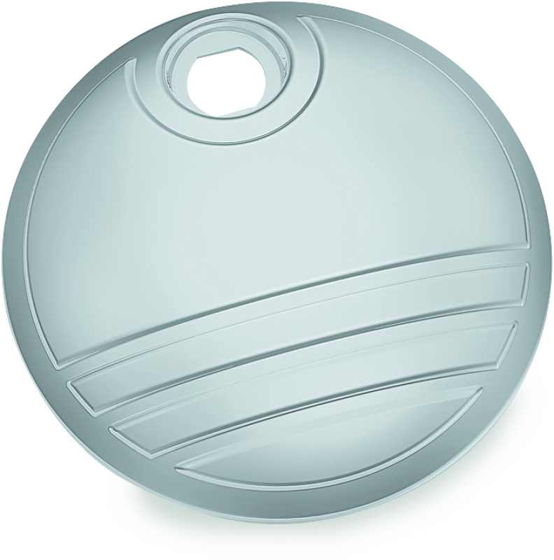 Kuryakyn 6968 - KUR6968 - Kuryakyn Tri-Line Fuel Door Chrome - Shipped in Europe - Tuningsupply.com