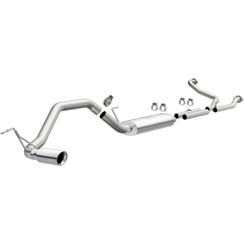 Magnaflow 19421 - MAG19421 - MagnaFlow CatBack 07-15 Nissan Titan V8 LGAS/LFLEX Single MF Polished Stainless Exhaust - Shipped in Europe - Tuningsupply.com