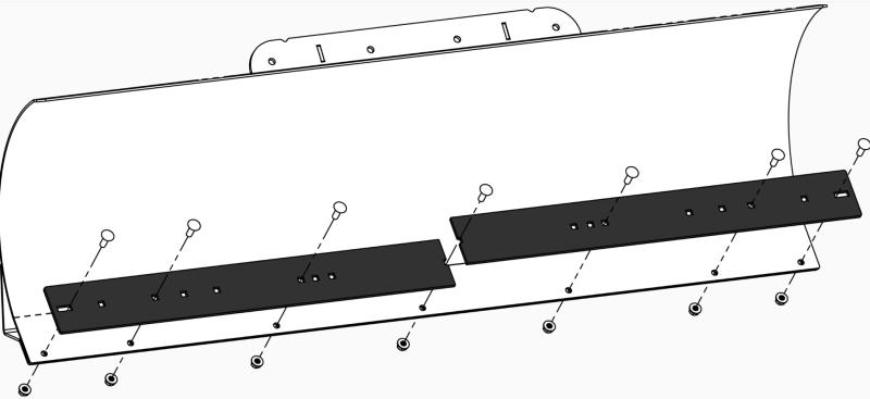 KFI 106254 - KFI106254 - KFI Universal Wear Bar 54 in. - Shipped in Europe - Tuningsupply.com
