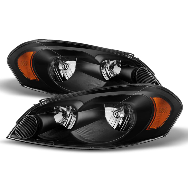 SPYDER 9026225 - SPY9026225 - xTune Chevy Impala 06-13 Monte Carlo 06-07 Crystal Headlights Black HD-JH-CIM06-AM-BK - Shipped in Europe - Tuningsupply.com