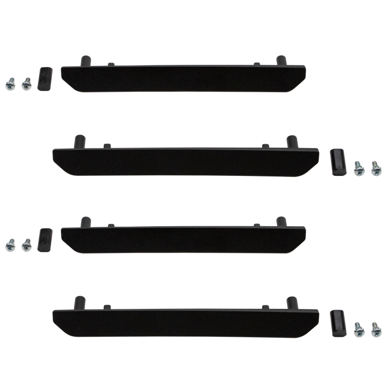 Wehrli WCF100393 - WCFWCF100393 - Wehrli 2020+ GMC 2500/3500HD Fender Flare Marker Light Delete Kit w/o Logo - Fine Texture Black - Shipped in Europe - Tuningsupply.com