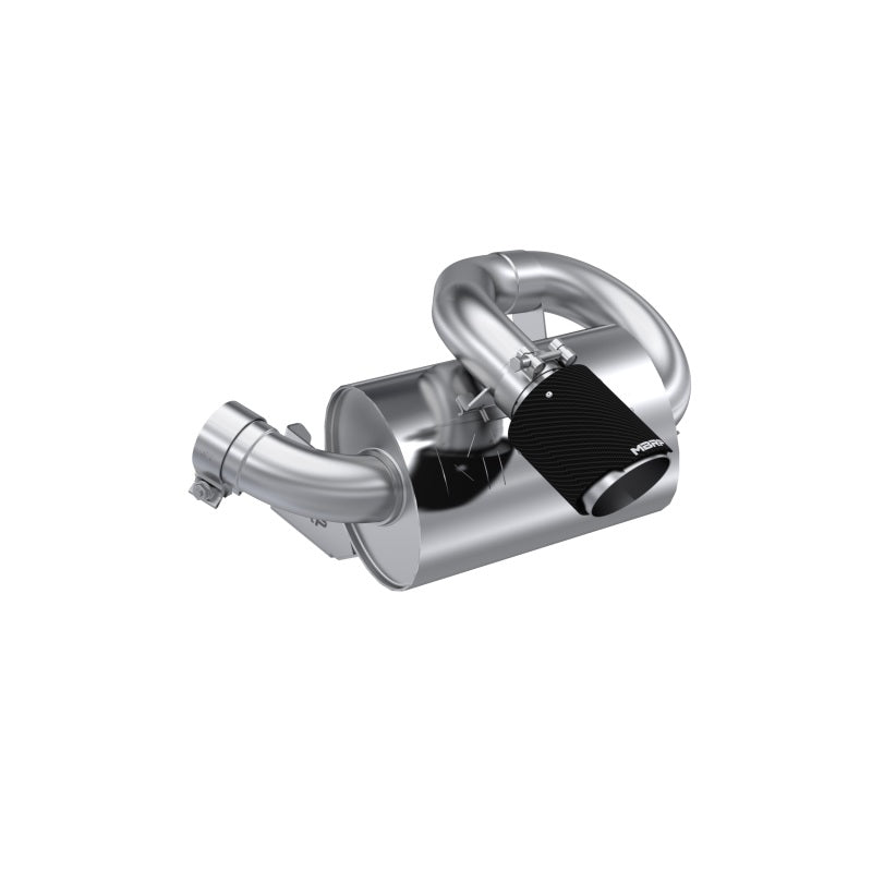 MBRP PAT-9215PT - MBRPAT-9215PT - MBRP 21-22 Can-Am Commander 1000R Slip On Exhaust Center Exit - Performance Series - Shipped in Europe - Tuningsupply.com