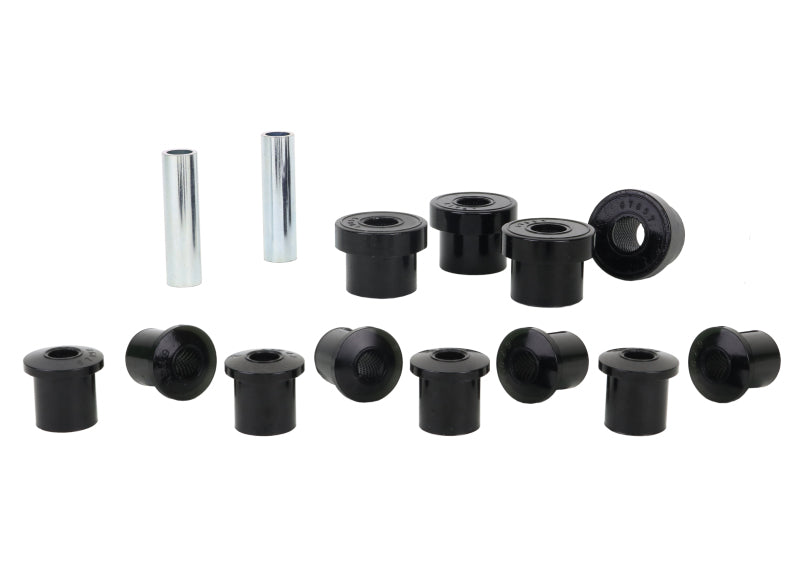 Whiteline W73814 - WHLW73814 - Whiteline 1976-1983 Jeep CJ5 Spring - Eye Front/Rear And Shackle Bushing - Shipped in Europe - Tuningsupply.com