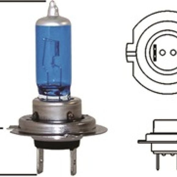 Hella LAH71070307 - HELLAH71070307 - Hella Optilux H7 100W XB Extreme Blue Bulbs (Pair) - Shipped in Europe - Tuningsupply.com