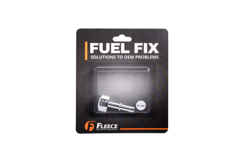 Fleece Performance FPE-PLUG-516-QC - FPEFPE-PLUG-516-QC - Fleece Performance Universal 5/16in Fuel Line Quick Connect Male Plug - Shipped in Europe - Tuningsupply.com