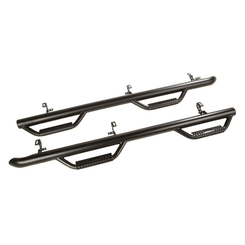Rugged Ridge 11596.04 - RUG11596.04 - Rugged Ridge Spartan Nerf Bar Textured Black 18-20 Jeep Wrangler JL 4 Door - Shipped in Europe - Tuningsupply.com