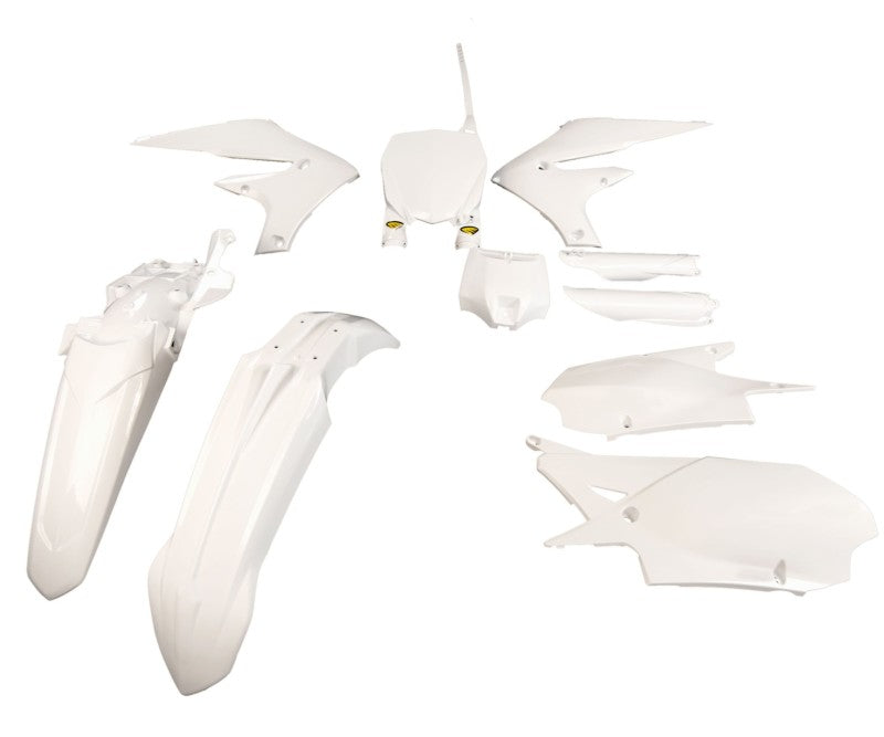 Cycra 1CYC-9327-42 - CYC1CYC-9327-42 - Cycra 18+ Yamaha YZ250F-450F/FX Powerflow Body Kit - White - Shipped in Europe - Tuningsupply.com