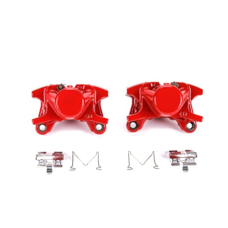 PowerStop S2838 - PSBS2838 - Power Stop 01-05 Lexus IS300 Rear Red Calipers w/o Brackets - Pair - Shipped in Europe - Tuningsupply.com