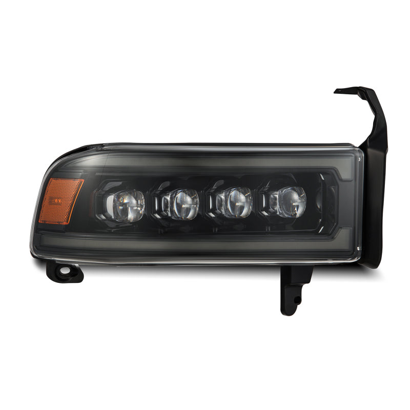 AlphaRex 880352 - ARX880352 - AlphaRex 94-01 RAM 1500 NOVA LED Proj Headlights Alpha-Blk w/Activ Light/Seq Signal/SB DRL - Shipped in Europe - Tuningsupply.com