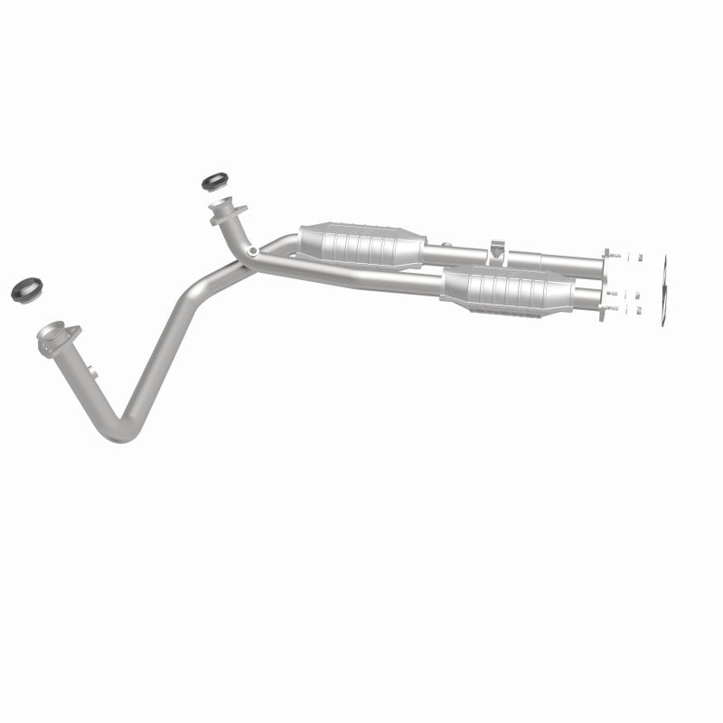 Magnaflow 23453 - MAG23453 - MagnaFlow Conv DF GM Truck/Suv Dual Outlet 96 - Shipped in Europe - Tuningsupply.com