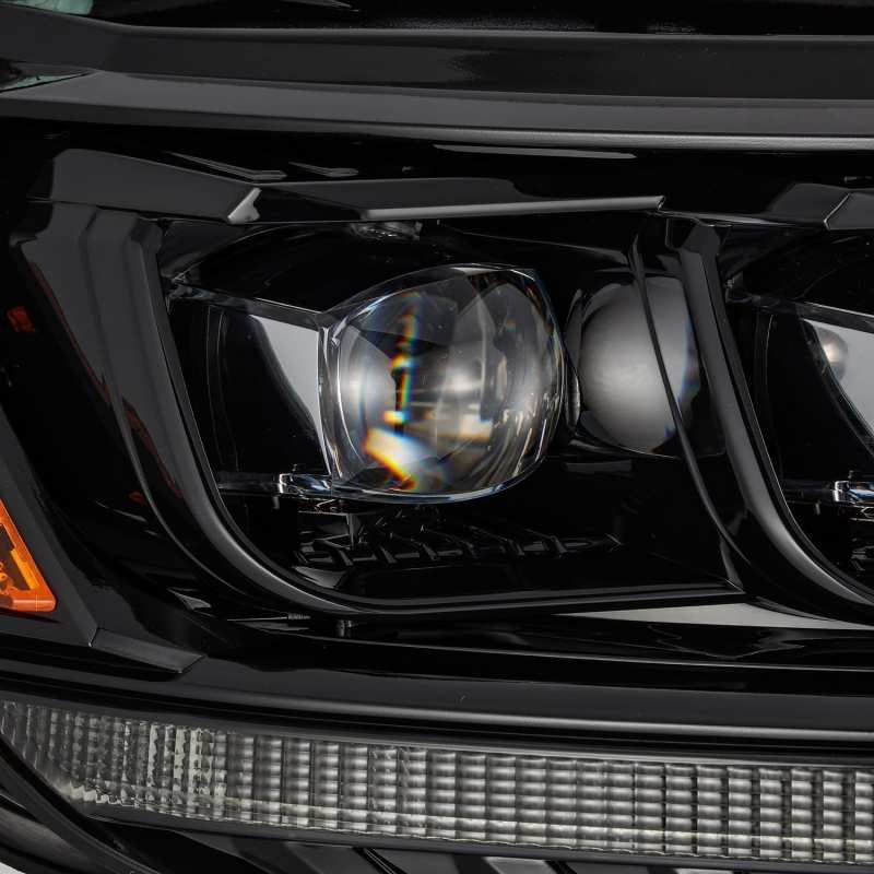 AlphaRex 880123 - ARX880123 - AlphaRex 19-21 Ford Ranger NOVA LED Proj Headlight Plnk Style Alpha Blk w/Activ Light/Seq Signal/DRL - Shipped in Europe - Tuningsupply.com