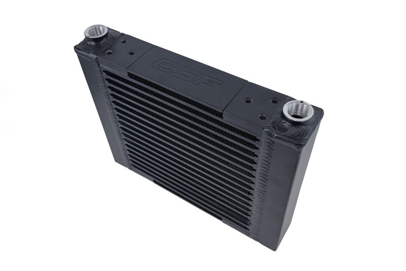CSF 8371 - CSF8371 - CSF Universal Large Single-Pass Oil Cooler - M22 x 1.5 - 12in L x 9.33in H x 2.16in W - Shipped in Europe - Tuningsupply.com