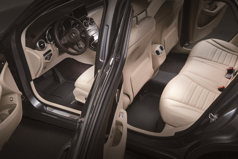 3D MAXpider L1BM03601509 - ACEL1BM03601509 - 3D MAXpider 12-19 BMW 1 Series Kagu Floor Mat- Black R1 R2 - Shipped in Europe - Tuningsupply.com