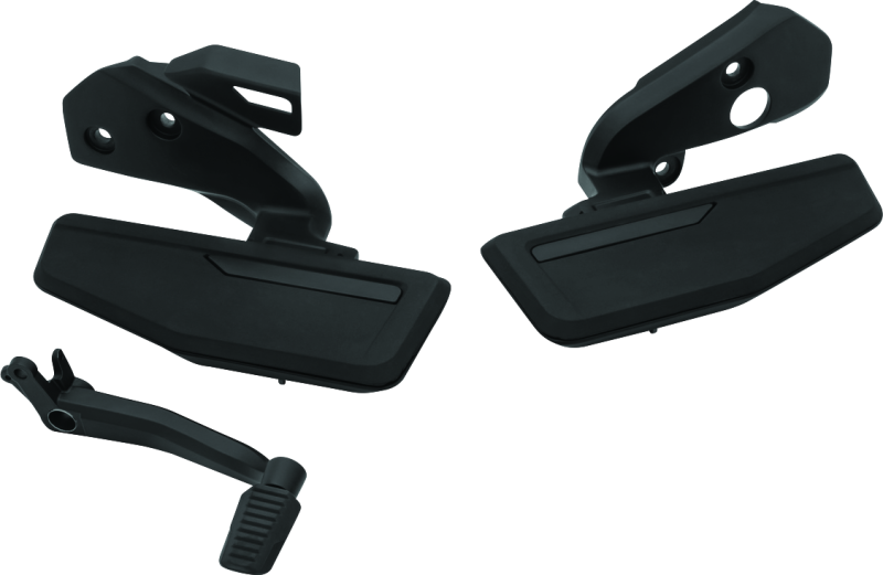 Kuryakyn 3283 - KUR3283 - Kuryakyn Omni Driver Floorboard Kit For GL1800 with DCT Satin Black - Shipped in Europe - Tuningsupply.com