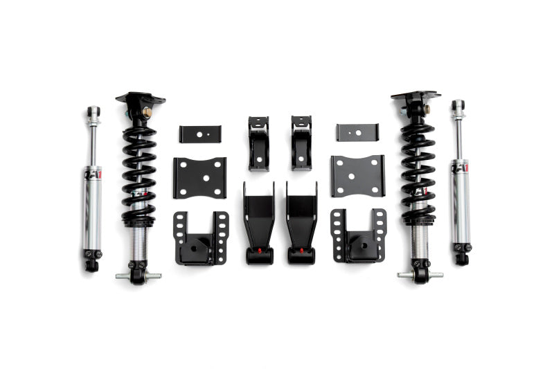 QA1 LK12-GMT04 - QAPLK12-GMT04 - QA1 07-16 Chevrolet Silverado 4WD Lowering Kit w/ Spindles Double Adjustable 4in-6in - Shipped in Europe - Tuningsupply.com