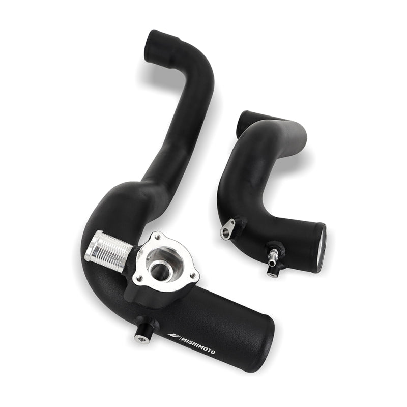 Mishimoto MMICP-BR23-21MWBK - MISMMICP-BR23-21MWBK - Mishimoto 21+ Bronco 2.3L Intercooler Pipe Kit Micro Wrinkle Black - Shipped in Europe - Tuningsupply.com
