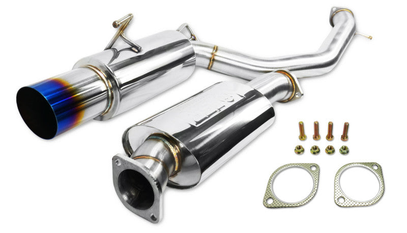 ISR Performance - ISRIS-GT-370Z-BT - ISR Performance GT Single Exhaust With Burnt Tip - Nissan 370Z - Shipped in Europe - Tuningsupply.com