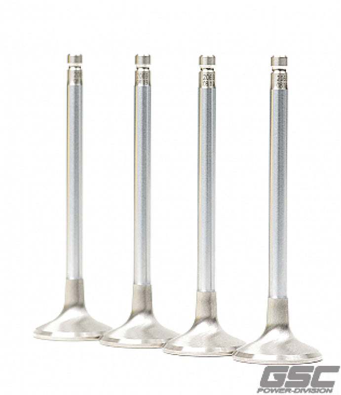 GSC Power Division 2069-01 - GSC2069-01 - GSC P-D Toyota 2JZ 30.0mm Head (+1mm) 6.6mm Stem Chrome Alloy Polished Exhaust Valve - Single - Shipped in Europe - Tuningsupply.com