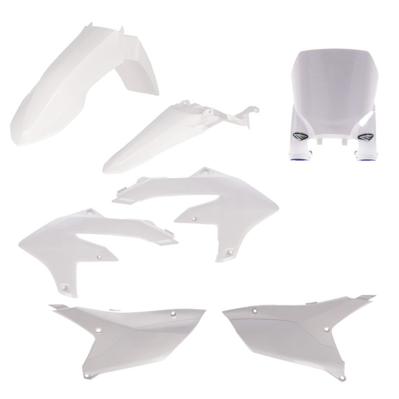Cycra 1CYC-9435-42 - CYC1CYC-9435-42 - Cycra 23+ Yamaha YZ250F-450F/FX 5 PC. Replica Body Kit - White - Shipped in Europe - Tuningsupply.com