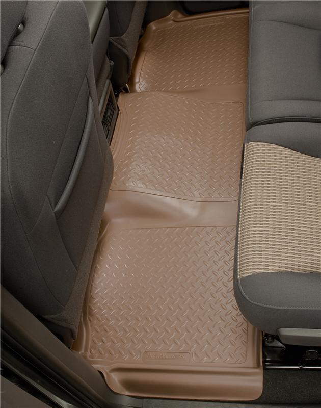 Husky Liners 63671 - HSL63671 - Husky Liners 04 1/2-08 F-150 Super Cab Classic Style 2nd Row Black Floor Liners - Shipped in Europe - Tuningsupply.com